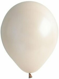 12 İNÇ RETRO KREM BALON PASTEL 100 LÜ balon