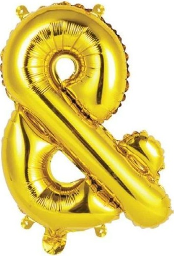 16 İNC SONSUZLUK İŞARETİ GOLD FOLYO BALON balon