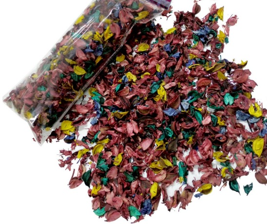 200 GR DEKORATİF RENKLİ GÜL KURUSU balon