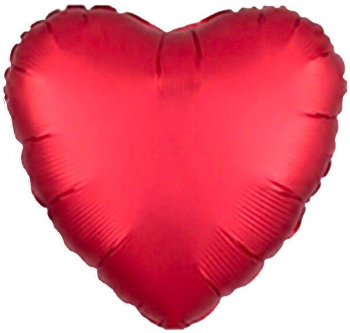 24 İNC KALP KIRMIZI RENK FOLYO BALON balon