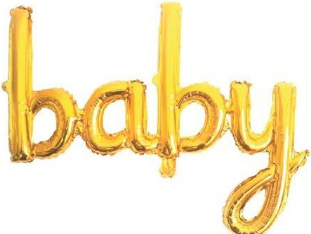 BABY GOLD FOLYO BALON balon