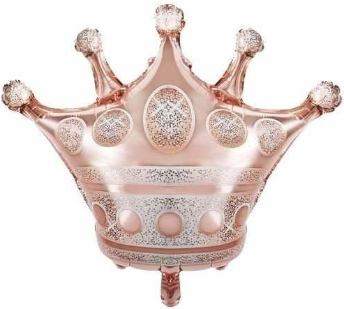 KRAL TAÇ ROSEGOLD FOLYO BALON balon