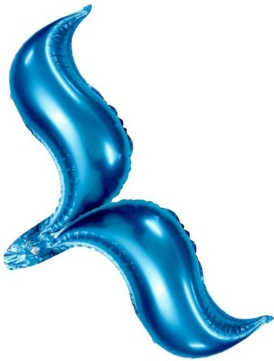 KUYRUK MAVİ 2 Lİ FOLYO BALON balon