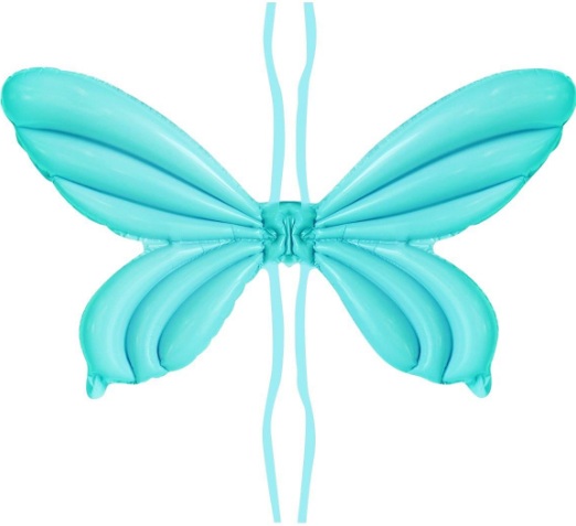 MELEK KANADI MAVİ FOLYO BALON balon