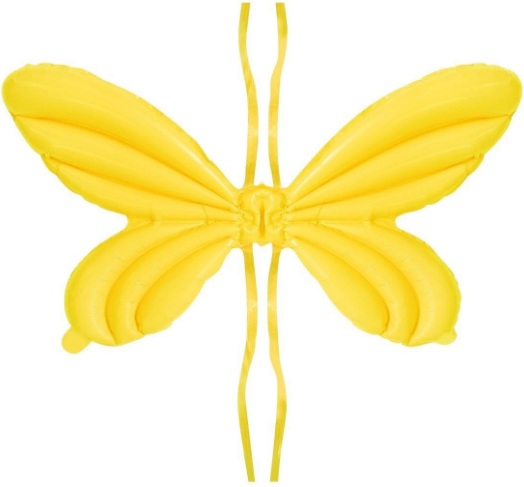 MELEK KANADI SARI FOLYO BALON balon